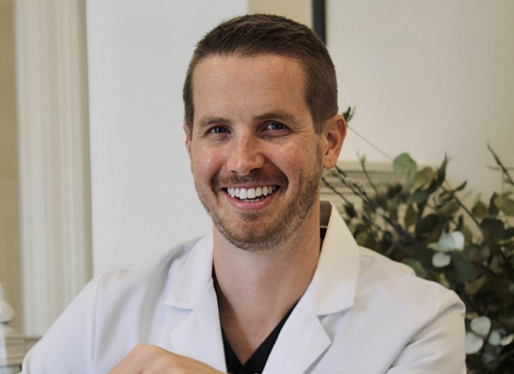 smiling Dr. Kyle Schnackenberg