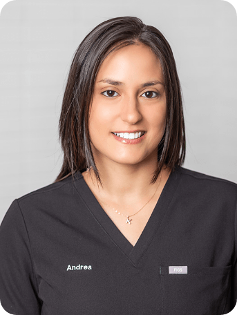 Profile headshot of team member Andrea