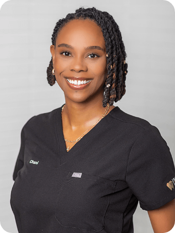 Profile headshot of team member Chani